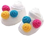 (ビグッド)Bigood 可愛い ベビーシューズ 子供用 男の子 軽量 ファーストシューズ ニット 赤ちゃん 靴 手編み 女の子 ルームシューズ 出産祝い 歩行靴 カジュアル カエル