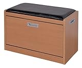 ベンチシューズラック (中, ナチュラル)