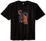 MLBマジェスティックメンズBig and Tall画面プリントTシャツ ブラック