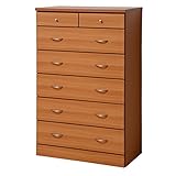 日本製(大川家具) ベーシック収納たんすシリーズ 幅80ハイチェスト ブラウン um0403 代引不可
