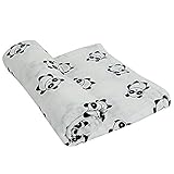 baby muslin swaddle receiving blanketベビーガーゼのカーペット 約120cm四方 キウイ コットン100%