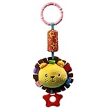 monkeyjack新生児赤ちゃんベッドベルPlush Soft Pramベビーカー吊り下げベル動物Handbells Rattles Cribおもちゃ