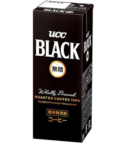 Amazon.co.jp: UCC BLACK無糖 紙パック 200ml×24本入 : 食品・飲料・お酒