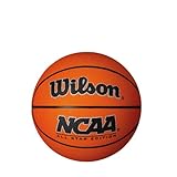 (Mini, Orange/Black) - Wilson NCAA Mini Rubber Basketball, Orange