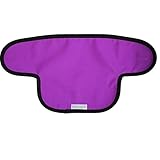 エスメラルダ（esmeralda） 前抱き専用 よだれパッド・ベビーキャリア用 サッキングパッド 　蛍光 ネオンカラー ナイトスカイ (パープルブラック)