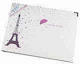 赤ちゃんの5yrsのクリエイティブDIYメモリーフォトブックフォトアルバム[雨でパリ]