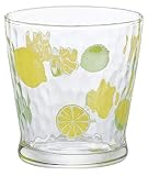 アデリア(ADERIA) グラス コップ フリーカップ フルーツドロップ レモン 275ml [フルーツ/レモン/イエロー] 日本製 1個箱入 6125