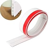 SOOMJ ドア 隙間 テープ 防音 防風　防虫　ドア下部シールストリップ シリコン製 ゴキブリ対策 ブラウン