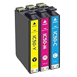 互換インクカートリッジ 50 ic6cl50 3本セットICC50シアン ICM50マゼンタ ICY50イエロー 風船ふうせんインク EP-301/302/4004/702A/703A/704A/705A/774A/801A/802A/803AW/804AR/901F/902A/903F/904A/PM-A820/A840S/A920/A940/D870/G4500等用