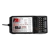 Goolsky FlySky FS-R6B 受信機 2.4Ghz 6CH 受信機 レシーバー FlySky TH9X FS-CT6B FS-T6 送信機 トランスミッター用 飛行機 グライダー ヘリコプター 用