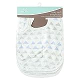 エイデンアンドアネイ スタイ 3枚セット ベビー よだれかけ ビブ 3枚組 silky soft snap bibs (カラー：metallic blue moon birch）9758 aden+a