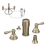 Moen kbki-d-t5210az Kingsley 2ハンドルBidet蛇口、アンティークブロンズ
