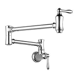 【日本正規輸入代理店品】DELTA（デルタ）水栓 ポットフィーラー キッチン用単水栓 壁付用 1177LF