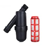 スクリーンフィルター ガーデニング点滴灌漑噴水ツール DN20 3/4インチ 120メッシュ