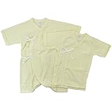Babbun(バブーン)【日本製】新生児スムース麻柄Pt肌着セット 短肌着 50cm /クリーム コンビ肌着 50cm ~ 60cm /クリーム NO.KK-31-5379