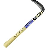伝匠 両刃中厚鎌 青鋼 150mm