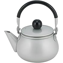 急須 Amazon｜アルミ ドリーム 急須 0.6L ツル付 シルバー｜急須