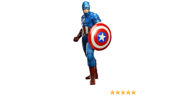 Amazon コトブキヤ Avengers Marvel Now Artfx Avengers キャプテンアメリカ Marvel Now 1 10スケール Pvc製 塗装済み完成品フィギュア フィギュア ドール 通販