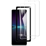 Briacicell 対応 Xperia 1 IV 用の ガラスフィルム 強化ガラス【2枚】簡単貼り付け エクスペリア 1 IV SO-51