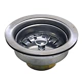 Danco , Inc。Danco 89305 3 – 1 / 2 in。ステンレススチールbasket-type Kitchen Sink Strainerクロム