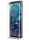 For AQUOS R6 5G ガラスフィルム AQUOS R6 SH-51B 液晶保護 フィルム 【日本製素材旭硝子製】 強化ガラス フィルム 硬度9H/ 3D Touch対応/耐衝撃/撥油性/指紋防止/気泡ゼロ/飛散防止/ラウンドエッジ加工/簡単貼り付け