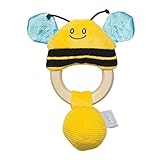 Manhattan Toy Squeaker Bee & Baby Teether [並行輸入品]
