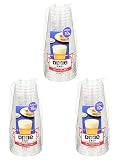 日本デキシー(Dixie Japan) プラコップ 硬質プラスチック クリアビールグラス 430ml 10個×3セット