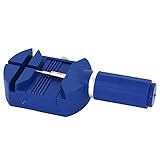 Hommy 【プロ用時計工具】 時計ベルト調整 プラスチック製こまはずし　交換ピン12本付き（ブルー）