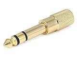 Monoprice Monoprice Metal 1/4in (6.35mm) TRS Stereo Plug to 3.5mm TRS