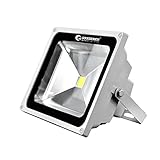 GOODGOODS LED 作業灯 50W 500W相当 電球色 投光器 防水 広角 室内 屋外照明 ACプラグ付属 IP65防水【一年保証】 LD101電球色