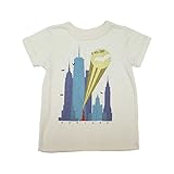【SiShuNon/FARM】ニューヨークTシャツ ファーム キッズ ニューヨーク コウモリ 半袖Tシャツ 130 15 ホワイト