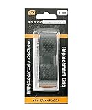 (ビジョンクエスト) VISION QUEST テニス・バドミントン グリップテープ リプレイスメントグリップ×１ 12VQGTR1P-1 ＢＫ