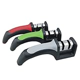 EWIN 1キッチンナイフブレードハンドで3枚2削りセラミックHonerナイフシャープナーを開催