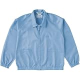 TRUSCO(トラスコ) 制電糸グリッド仕様ジャケット(衿付) ブルー 3L TCLGJB3L