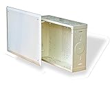 Benner-Nawman 14104-MM Structured Wiring Cabinets, 14-1/4-Inch X 10-Inch X 4-Inch, White [並行輸入品]