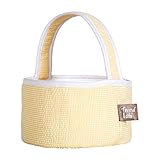 Trend Lab Yellow Gingham Seersucker Collapsible Round Caddy by Trend Lab [並行輸入品]