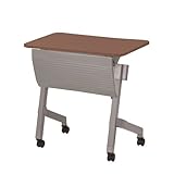 TOKIO NTTホールディングテーブル 棚付 パネル付 W700×D500×H720mm NTT-750P ダークウッド