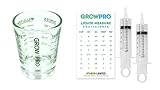 Gardenスマート1オンスショットガラス+ Gardenシリンジ100 ml / CC 3.4 Oz +メジャーマグネット