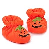 杜屋トヤ　ハロウィーンマスク　ハロウィ　ベビーシューズ　ファーストシューズ　ルームシューズ　赤ちゃん　子供　靴　かあいい　カボチャ　プレゼント　ギフト　11cm/12cm/13cm 万聖節　ハロウィン