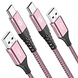 たいぷしー充電器 急速 ケーブル 2M 2本セット,AviBrex 充電器 Type-C to USB-A 3.2A USB C ケーブルiPhone 17 充電 iPhone16/iPhone 15 17/アイフォン/いphone16 15 Pro MAX, iPad Pro,Samsung Galaxy S26/S25/S24/S23/S22/S21,Sony,タイプc機種対応(ピンク)