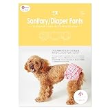 milla milla犬服型紙&レシピ（動画付き）スカートにも見える「サニタリー・マナーパンツ」パピー・小型犬～大型犬まで対応4サイズ (小)