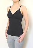 カジュアル授乳服Baby-Zoo 授乳用ブラキャミソール ブラックLL