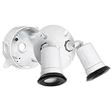 Hubbell Taymac LT233WH Traditional Outdoor Flood Light Kit, White [並行輸入品]