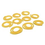 Dovewill 　1000個　（番号：0～9 ）配線識別　整頓　ケーブルマーカー　全7サイズ選べる - 2.5mm?EC-1