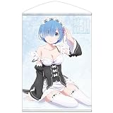 コスパ COSPA Re:ゼロから始める異世界生活 レム ドキドキ B2タペストリー 約72.8cm×51.5cm
