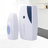 ワイヤレスチャイム ドアベル 親機 子機セット Zyurong 電池式呼び鈴 呼出音楽36メロディー LEDライト付 呼び出し 押しボタン 防犯機能 防水防塵 玄関チャイム 来客チャイム 介護現場や飲