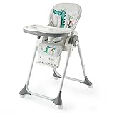 (Newox) ベビーチェア ハイチェア 子供用椅子 食事椅子 昇降機能付き 多機能 6~36ヶ月 (恐竜)