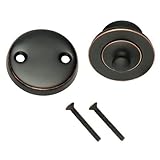 Designers Impressions 659632 Oil Rubbed Bronze Lift and Turn Drain Trim [並行輸入品]