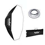 GODOX 140cm オクタゴン ソフトボックス ボーエンズマウントスピードリング付き ポータブル ボックス スタジオ LEDビデオライト フラッシュスピードライト撮影用 ポートレート 製品撮影 写真撮影など最適 [並行輸入品]