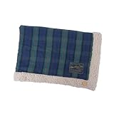 （ひざ掛け）チェックボアひざ掛け　GR